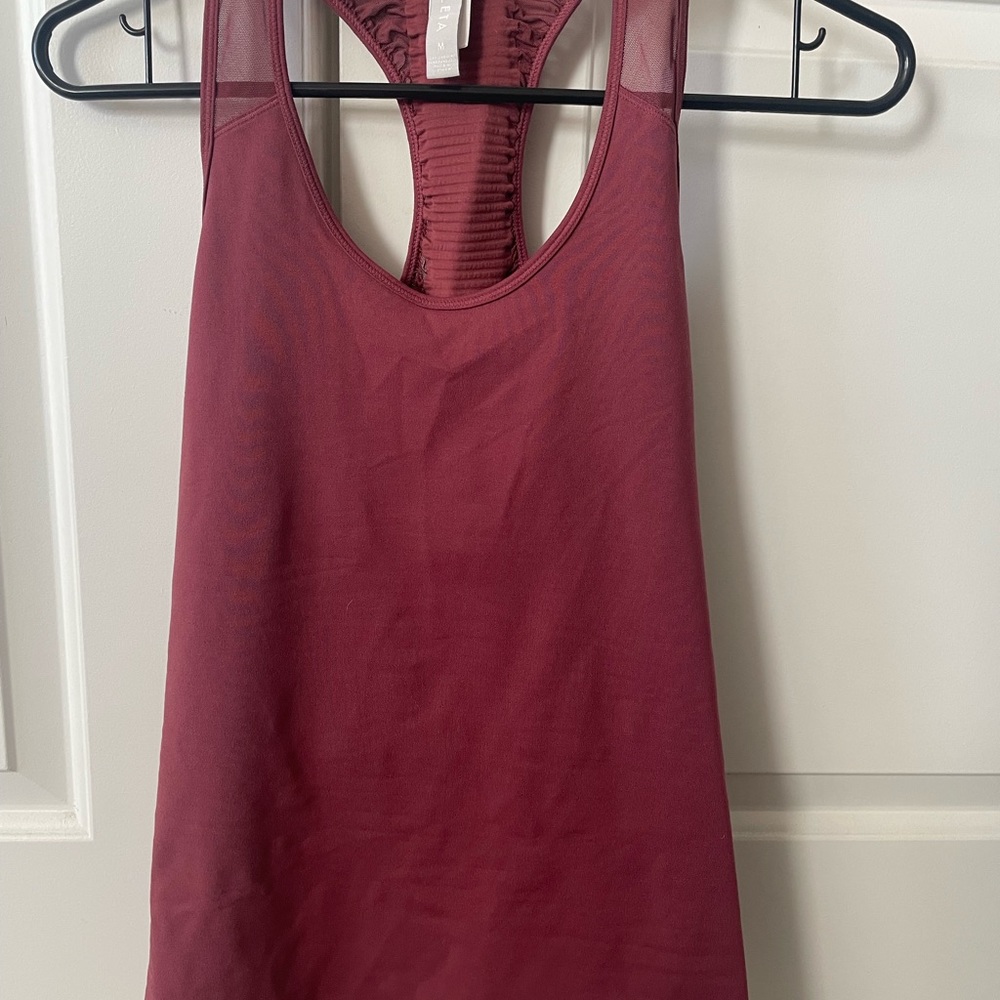 Athleta Burgundy Tank Top